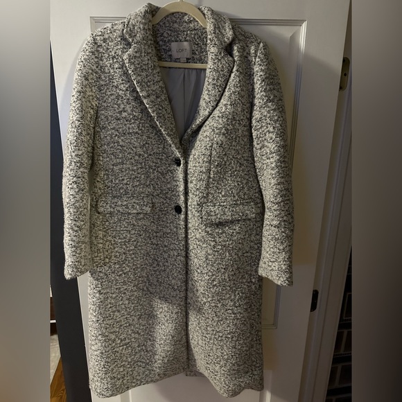 LOFT | Two Button Coat | SM - Picture 3 of 11